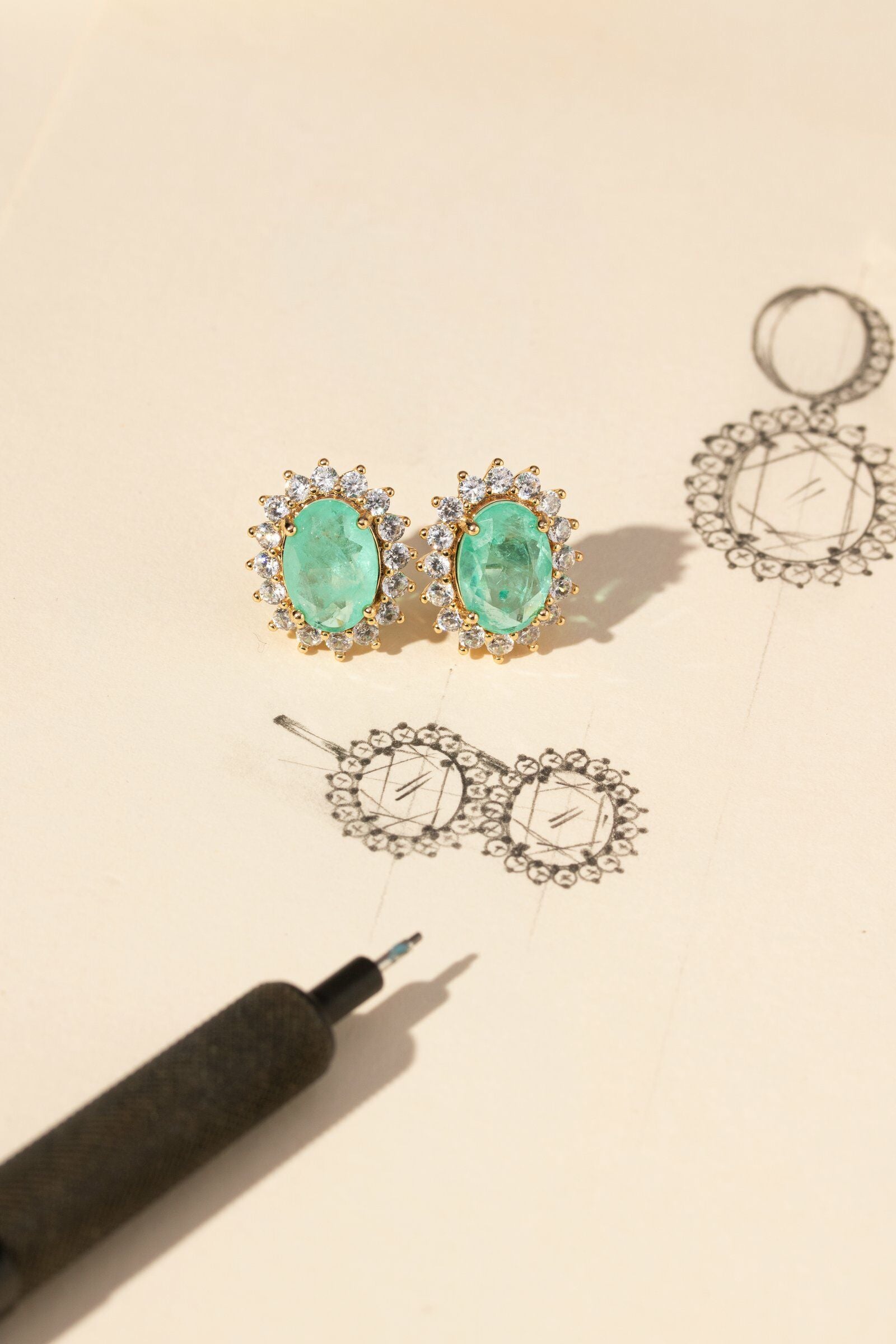 Turmaline Fusion Earrings