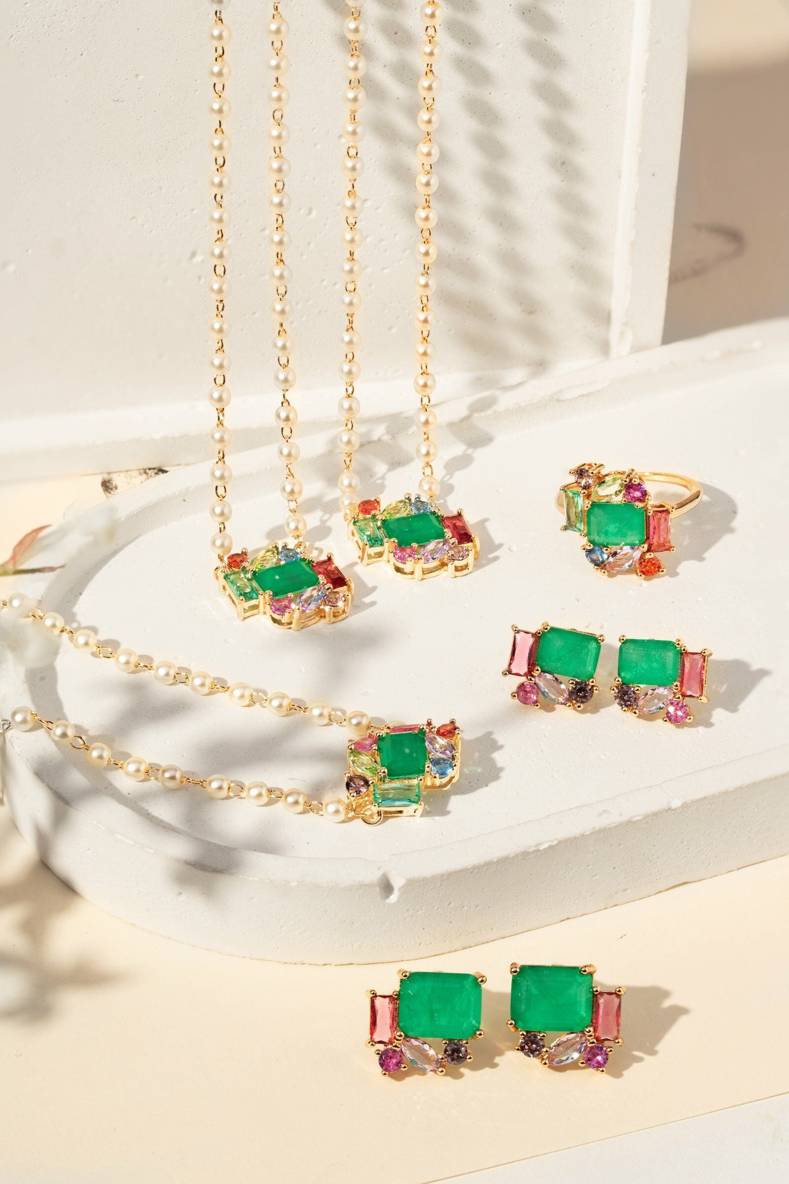 Gold-Plated Scapular Necklace