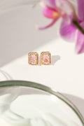 Pink Tourmaline Earrings