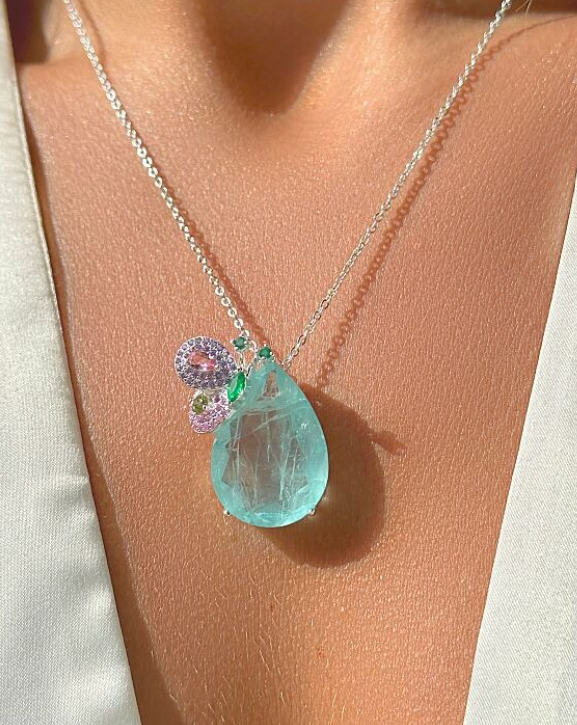 Emerald Fusion Necklace