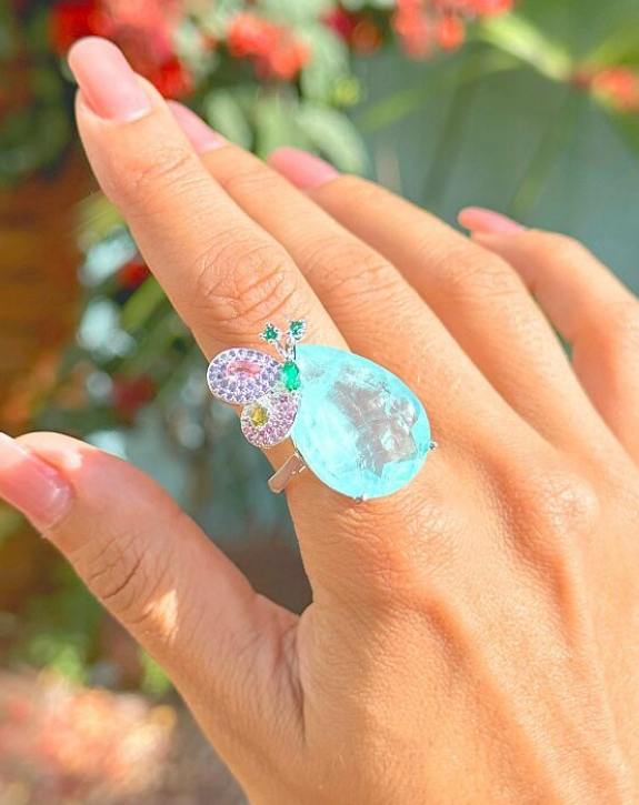 Tourmaline Fusion Ring - 5"