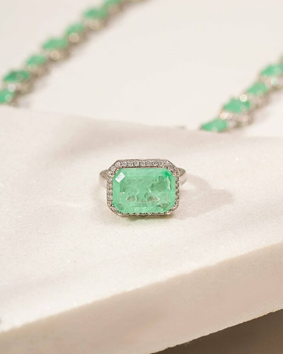 Emerald Fusion Ring