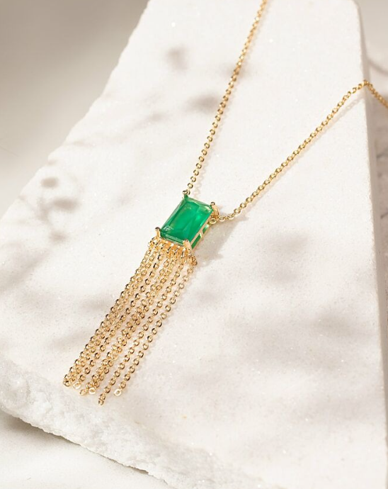 Fusion Emerald Necklace