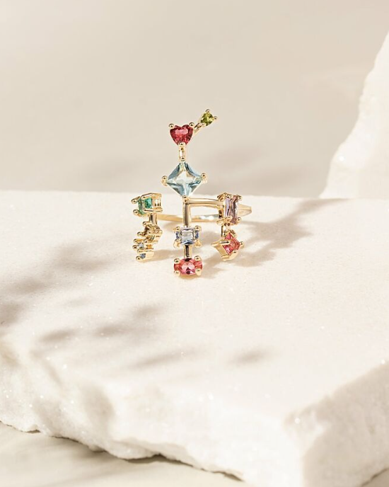 Geometric Crystal Ring