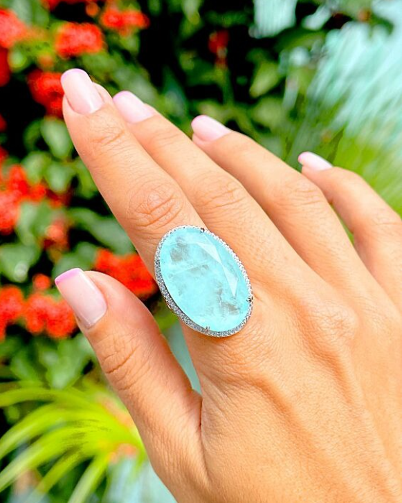 Fusion Tourmaline Ring - 9"